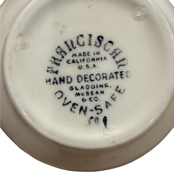 Franciscan Sugar Bowl with Handles - Picture 3 of 3